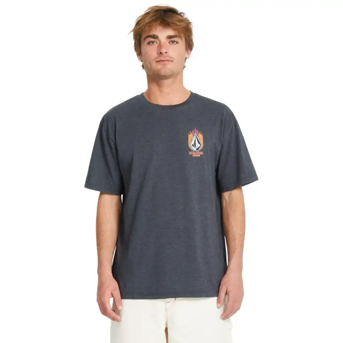 Volcom T-shirt Draggin Stone Gris