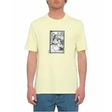 Volcom T-shirt Maditi Bsc Jaune