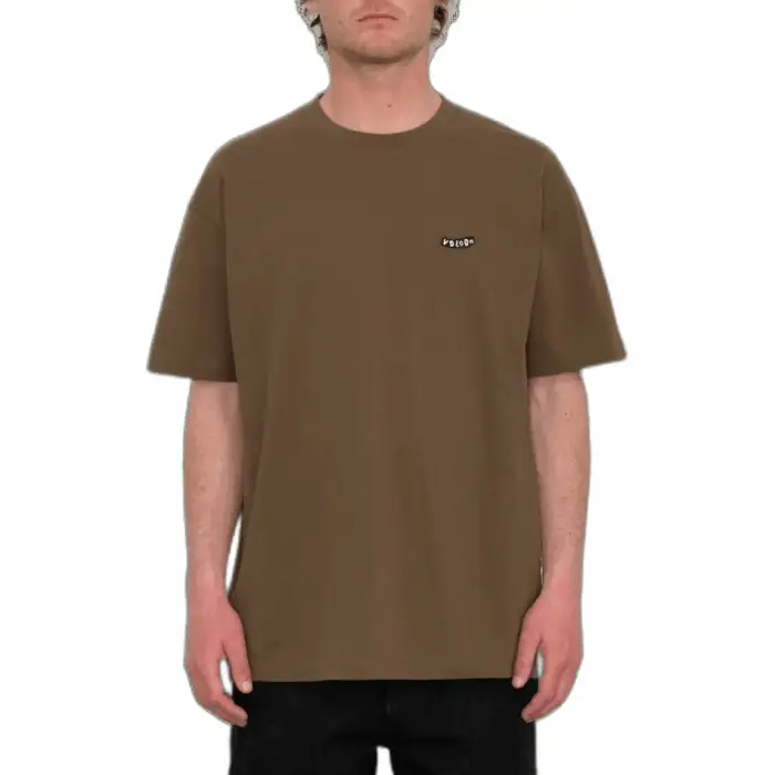 Volcom T-shirt Pistol Stone Marron