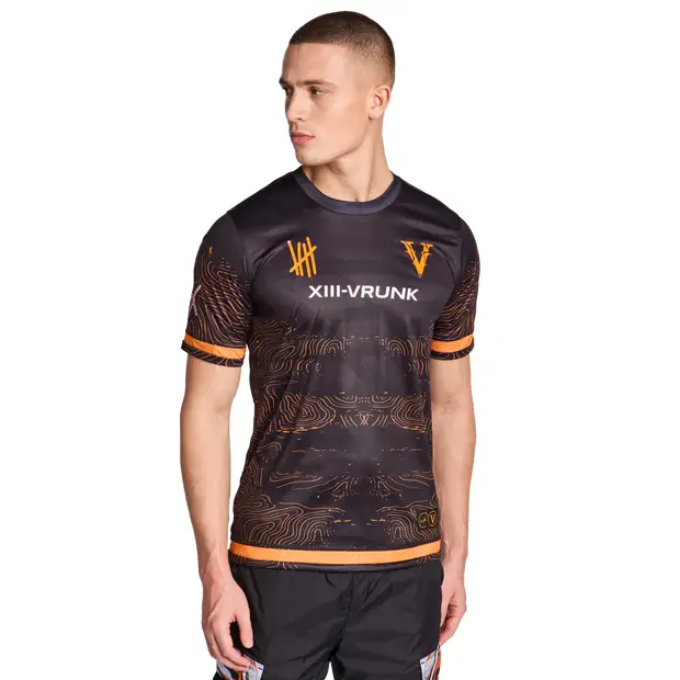 Vrunk Tangerine Uomo - Magliette Nero - Woven Black