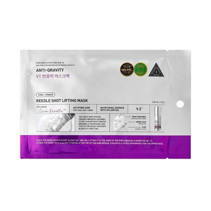VT COSMETICS Viso REEDLE SHOT Lifting Mask 23g - Maschera Lifting