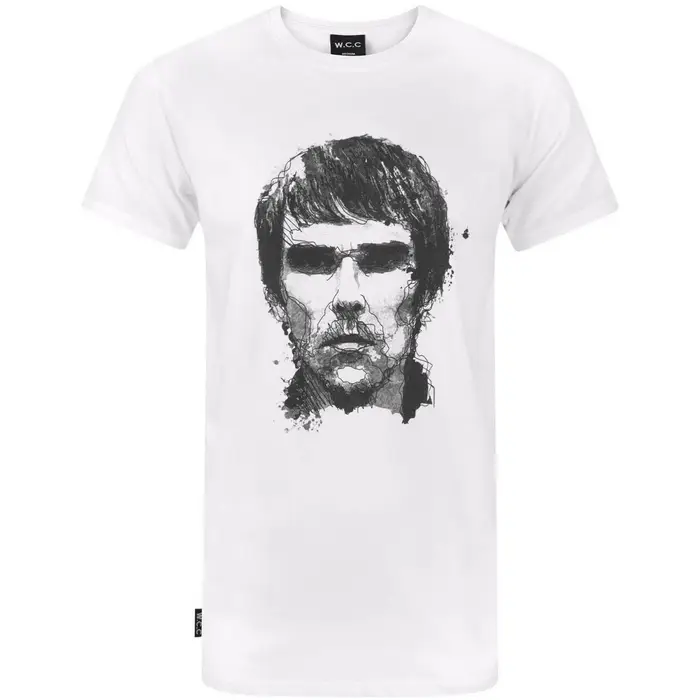 W c c T-shirts a maniche lunghe Ian Brown Bianco