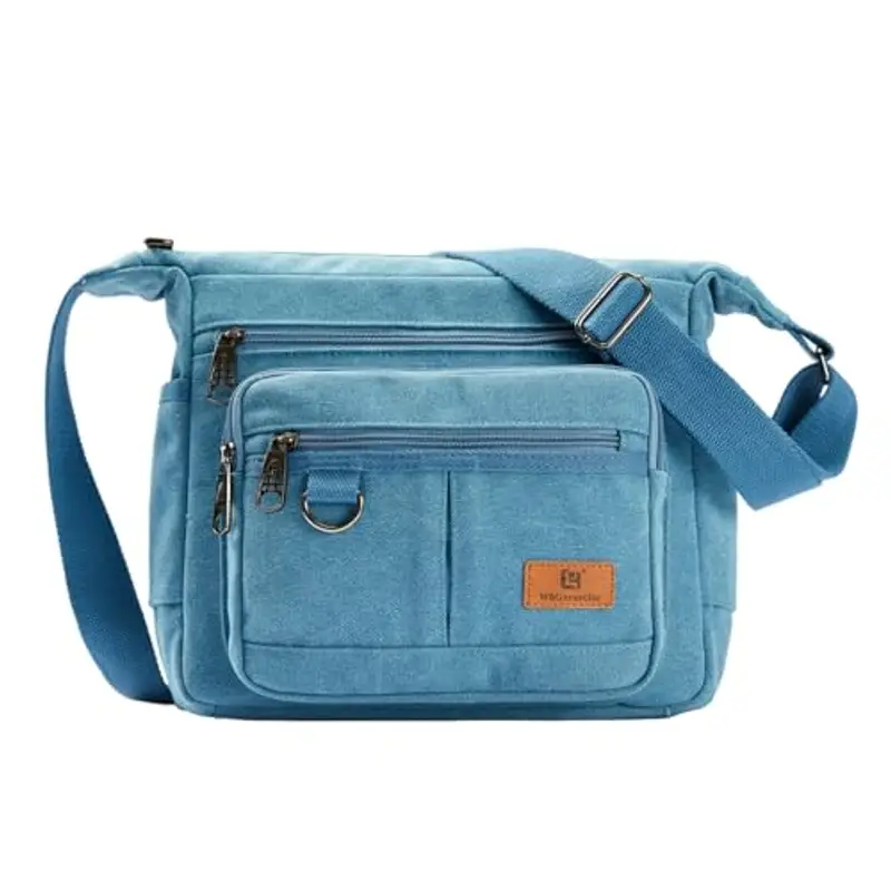 W&G traveler Borsa a tracolla Donna Blu 2149041