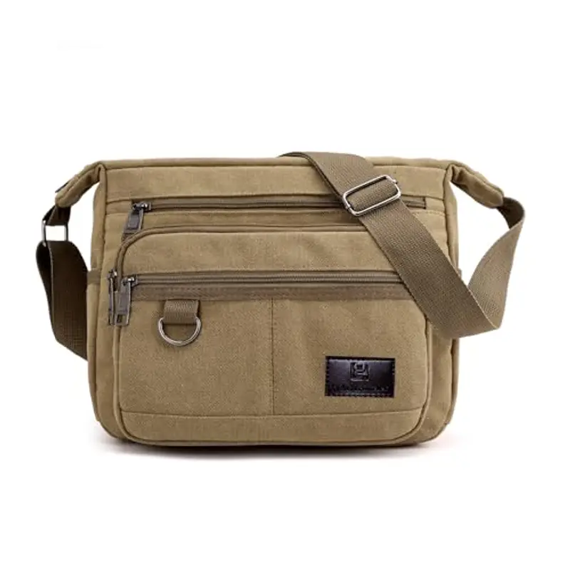 W&G traveler Borse Messenger in tela, borsa valigetta Portatile Computer, Borsetta Corriere Commuter per 13, 3 pollici