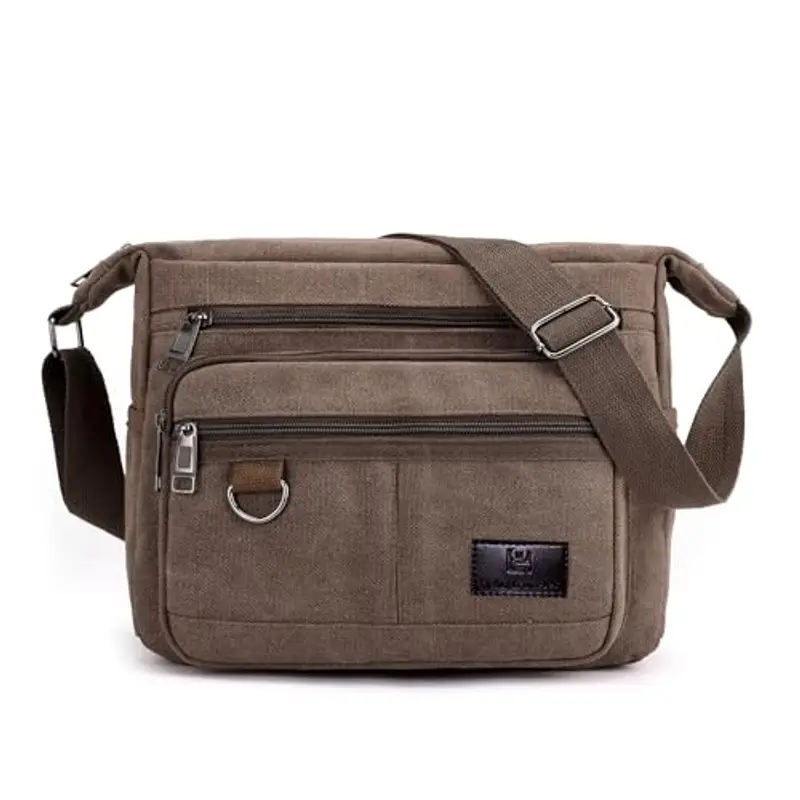 W&G traveler Borsa a tracolla Marrone 2149039