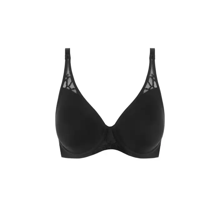 Reggiseno donna sagomato con ferretto non imbottito Wacoal Lisse Noir