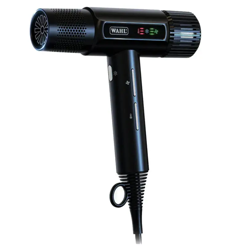 Wahl Pro Wahl Vanquish - asciugacapelli professionale con ionizzazione e funzione per ricordare impostazioni, diffusore, concentratore, LED