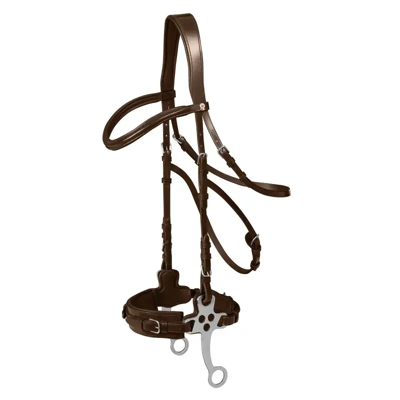 Waldhausen Briglie per cavalli X-Line Hackamore