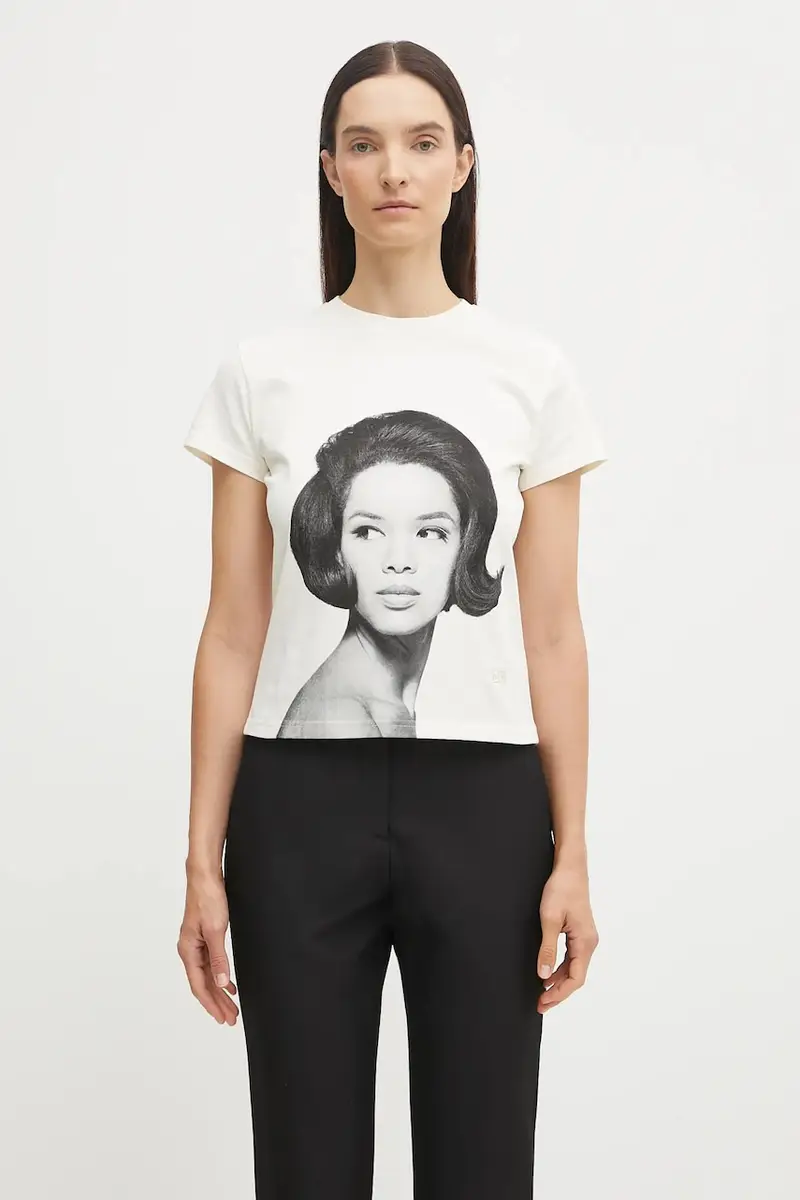 Wales Bonner T-shirt Donna Beige 2329183