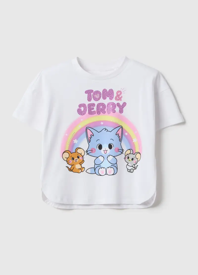 Warner Bros T-shirt Bambina Bianco 4330542