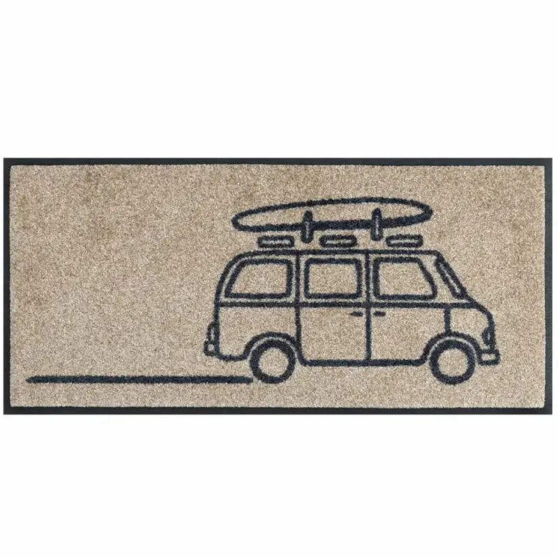 Wash And Dry Tappeto keep it simple beige 35*75cm kleen tex unica