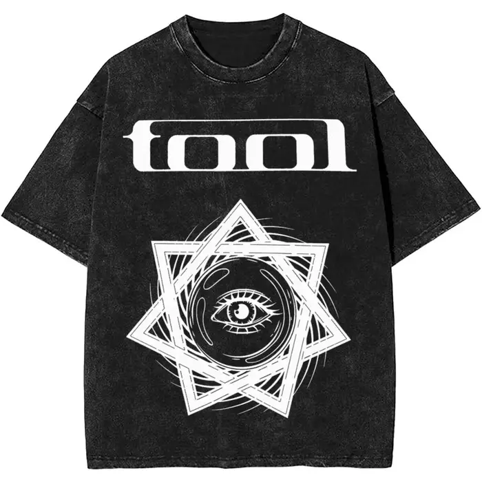 Uomo Donna Rock Tool Band Lateralus Heavy Metal Musica Vintage Lavato T-shirt Merch Cotone Top Abbigliamento Oversize 2XL
