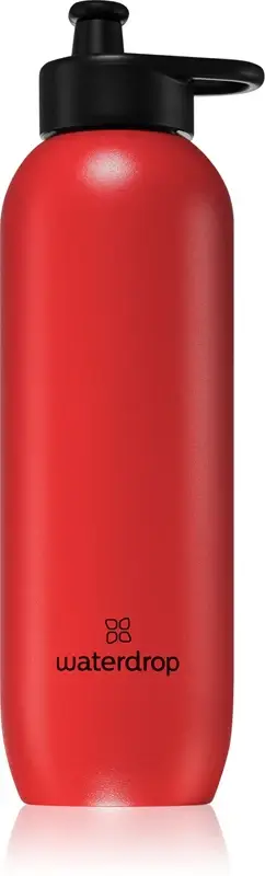 Waterdrop Steel Ultralight bottiglia in acciaio inox per l’acqua colore Signal rosso 800 ml
