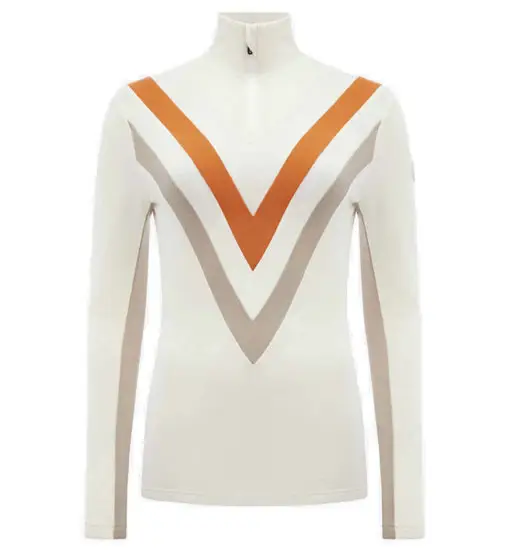 We Norwegians Voss Chevron Zipup - felpa in pile - donna White