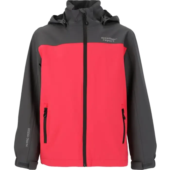 Weather Report Giacca impermeabile bambino Borise AWG Pro 15000 Rouge
