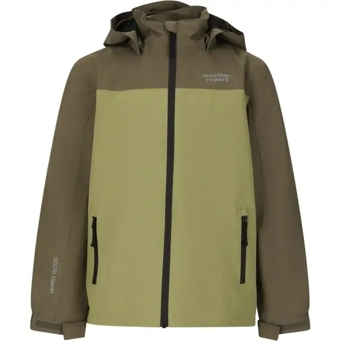Weather Report Giacca impermeabile bambino Borise AWG Pro 15000 Vert