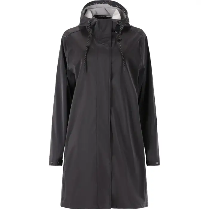 Weather Report Giacca impermeabile in PU donna Muggy Gris