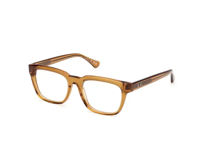 Web Uomo WE5469 039 Montature da vista Acetato Marrone Squadrata Normale