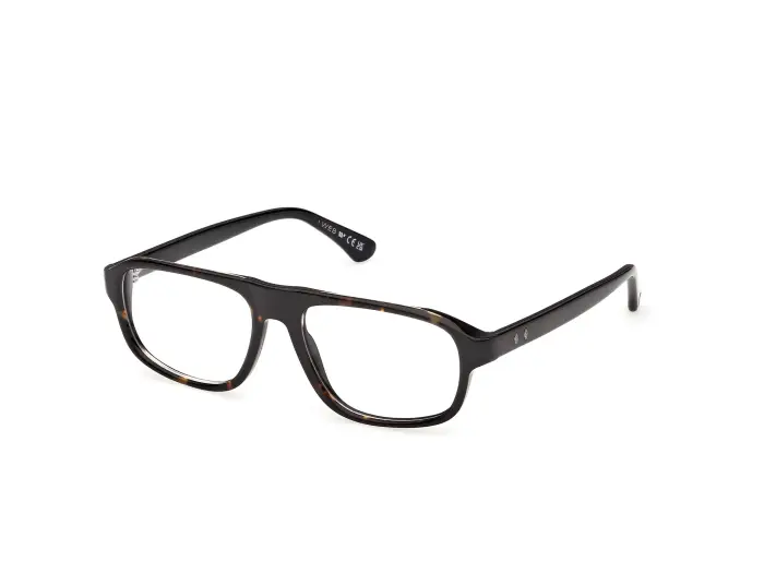 Web Uomo WE5470 056 Montature da vista Acetato Havana Squadrata Normale