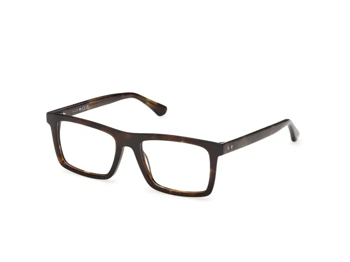 Web Uomo WE5471 052 Montature da vista Acetato Havana Squadrata Normale
