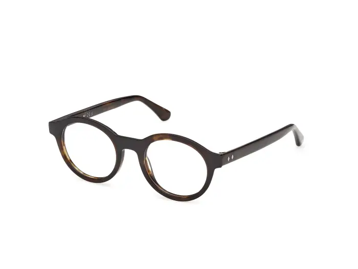 Web Uomo WE5472 052 Montature da vista Acetato Havana Rotonda Normale