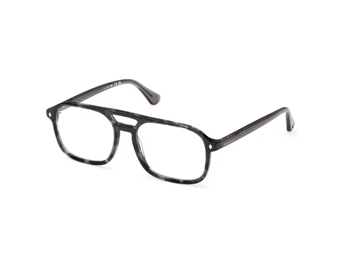 Web Uomo WE5473 056 Montature da vista Acetato Havana Squadrata Normale