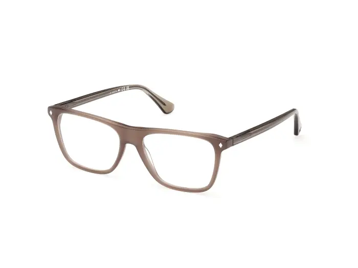 Web Uomo WE5475 048 Montature da vista Acetato Marrone Squadrata Normale