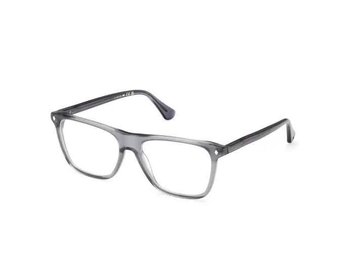 Web Uomo WE5475 090 Montature da vista Acetato Blu Squadrata Normale