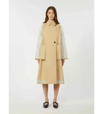 per donna 2615021021600 Trench beige Wkdcanasta (48), Casual, Cotone