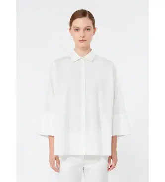 per donna 2615111112600 Camicia bianca Wkdhudson (44), Bianco, Casual, Cotone, Manica corta