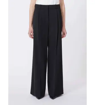 Weekend Max Mara per donna 2615131061600 Pantaloni neri Wkdasta, Nero, Casual, Poliestere