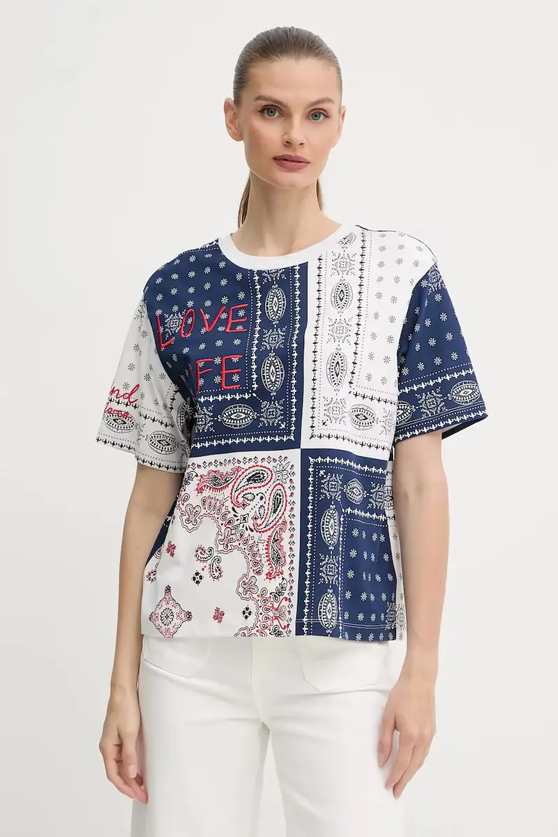 Weekend Max Mara T-shirt Blu 3956035