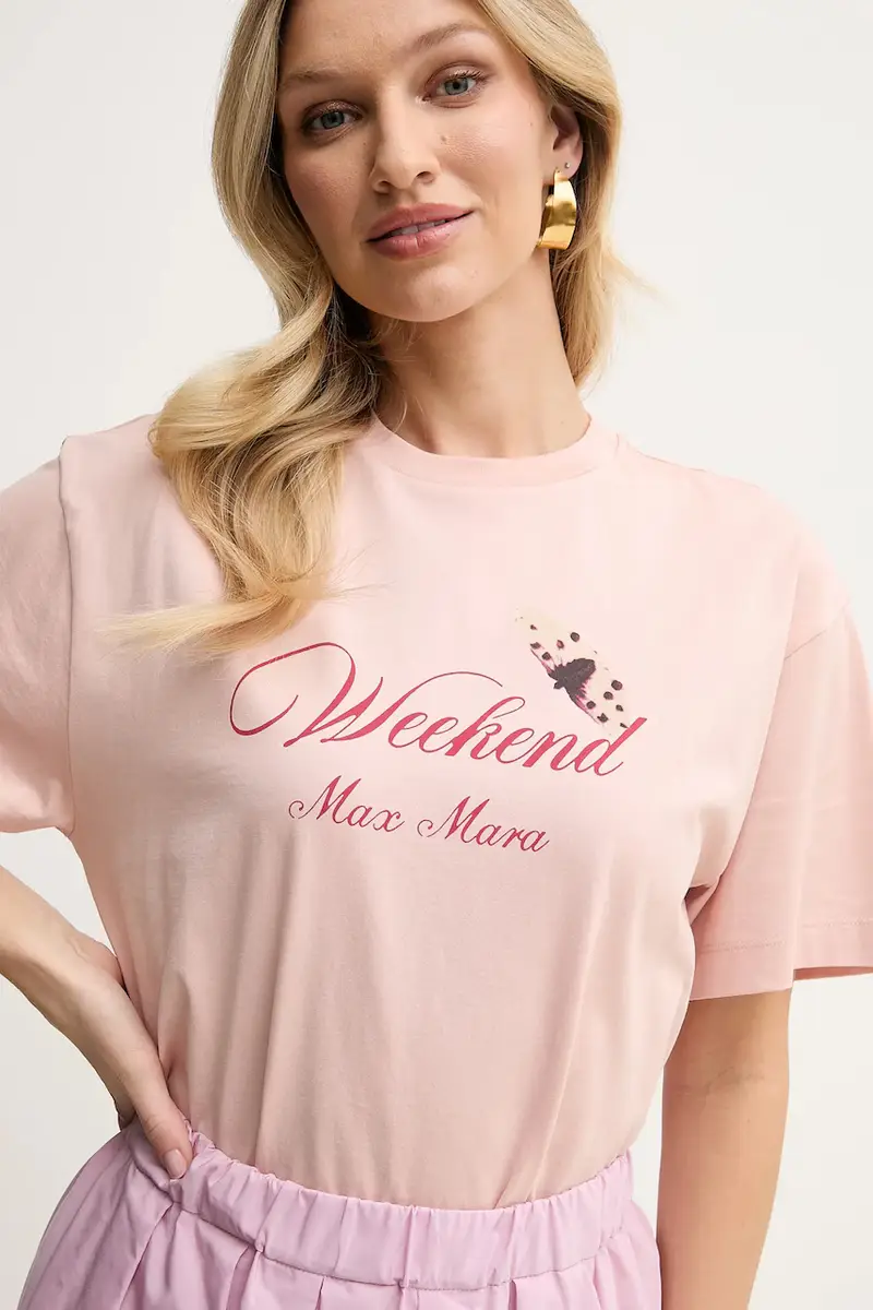 Weekend Max Mara T-shirt Donna Arancione 3287887