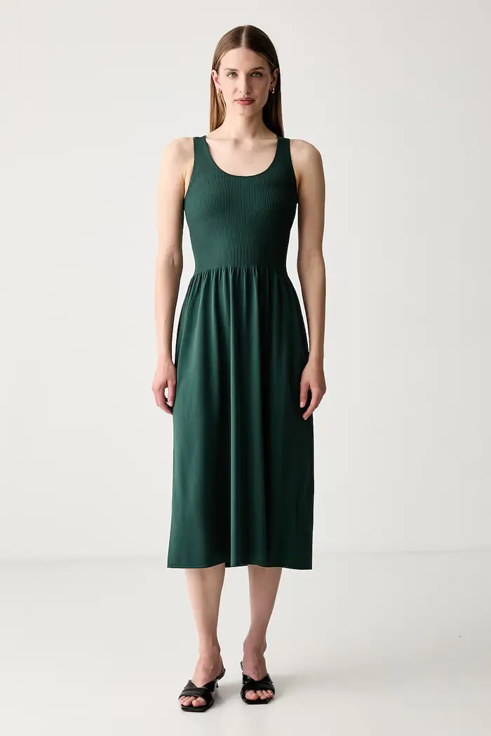 Weekend Max Mara vestito maglione con viscosa WKDCALIBRI Verde