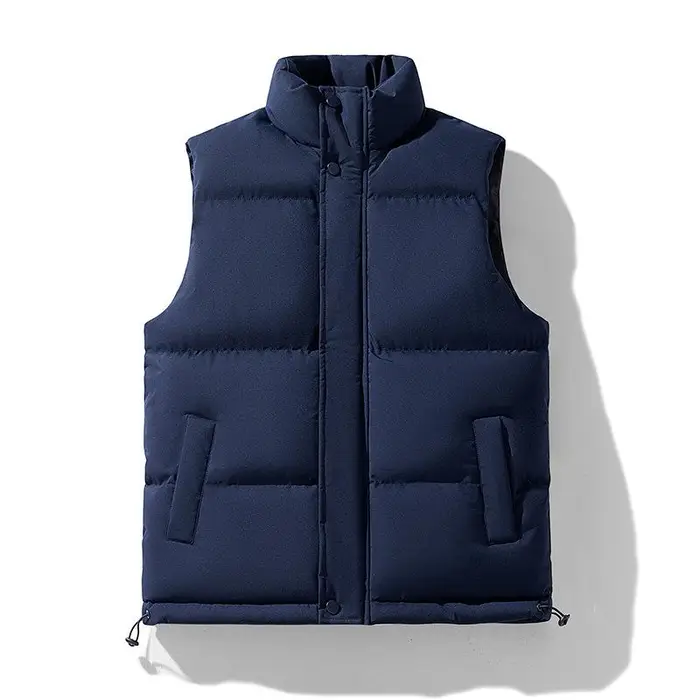 Gilet Uomo e Donna Uguali Collo Alto Invernale Ispessito Imbottito Giacca Gilet Gilet Gilet Gilet 4XL