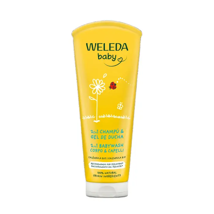 Weleda Baby - Babywash corpo e capelli CALENDULA 200ml - Trattamento Bebè