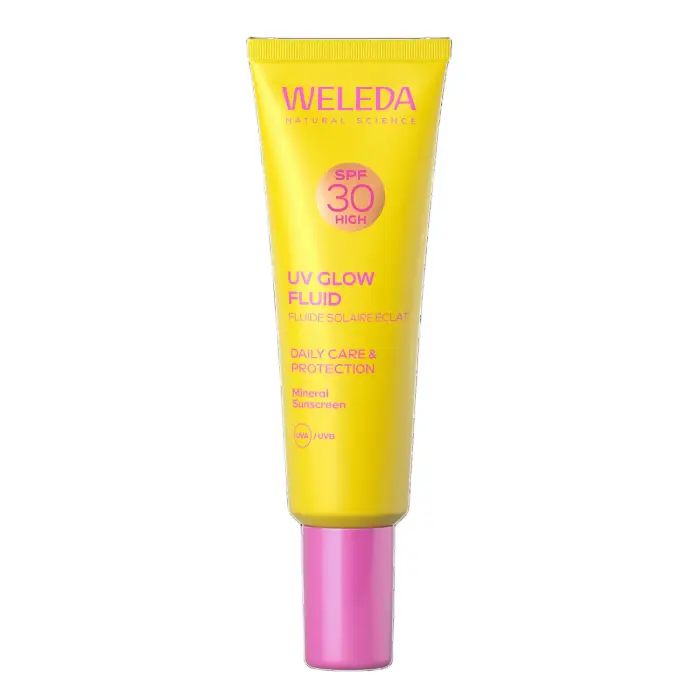 Weleda UV Glow Fluid SPF 30 30ml - Solare viso alta prot
