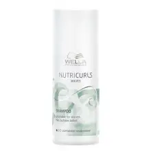 Wella Nutricurls Shampoo per Onde - Shampoo idratante per capelli mossi e ricci - 250ml
