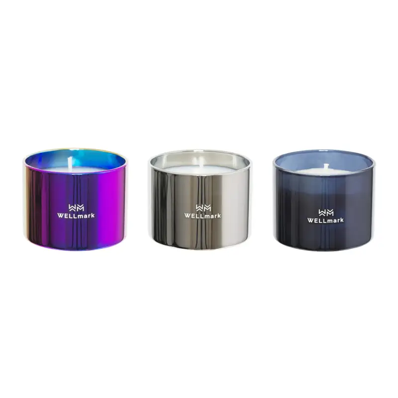 Wellmark Piccole candele metalliche (x3)