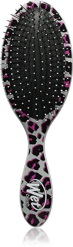 Wet brush Original Detan Safari Pink Leopard - spazzola per capelli maculata