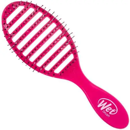Wet brush Spazzola per capelli Speed Dry per un asciugatura facile Nero