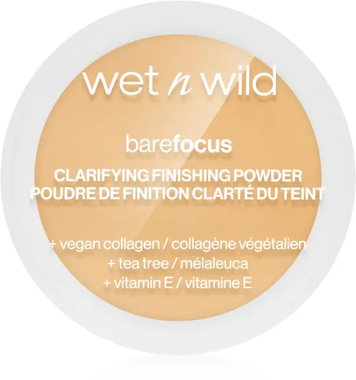 Wet n wild Bare Focus Clarifying Finishing Powder cipria opacizzante colore Light/Medium 6 g