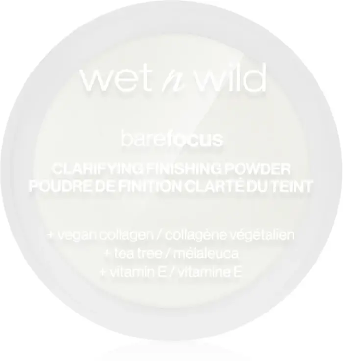 Wet n wild Cipria Chiarificante Bare Focus 6 g Traslucida