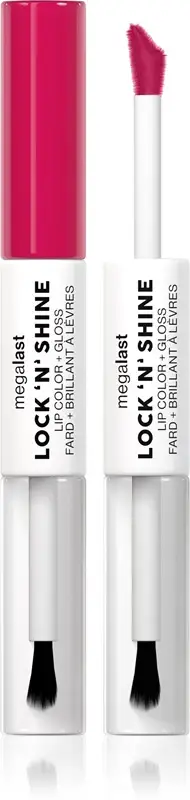 Wet n wild MegaLast Lock n Shine rossetto e lucidalabbra lunga tenuta colore Irresistible 8 ml