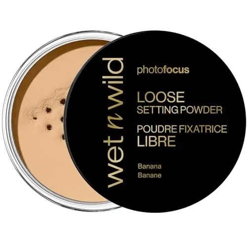 Wet n Wild Photo Focus Loose Setting Powder, Cipria Fissante Leggera per Opacizzare, Assorbire Sebo in Eccesso e