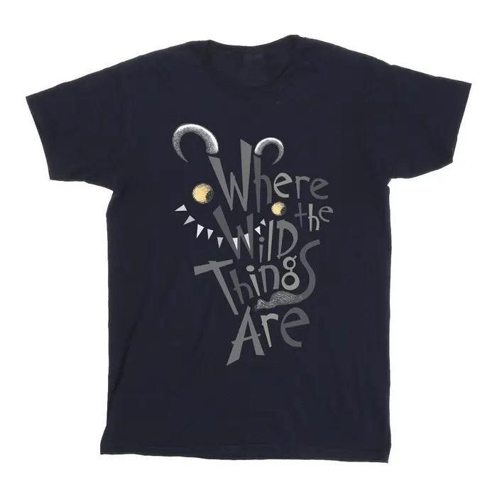 T-shirt & Polo Where The Wild Things Are Monster Logo Blu