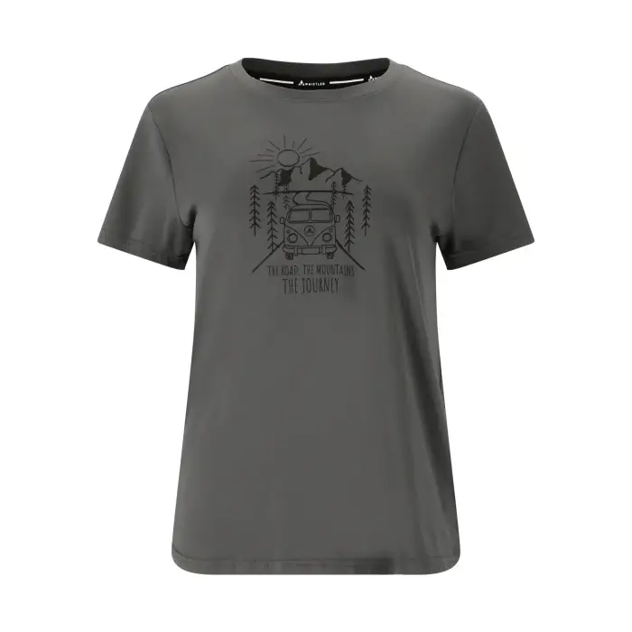 Whistler T-shirt da donna Tergo Gris
