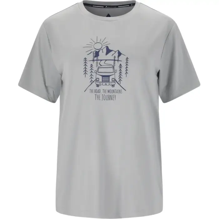 Whistler T-shirt da donna Tergo Gris