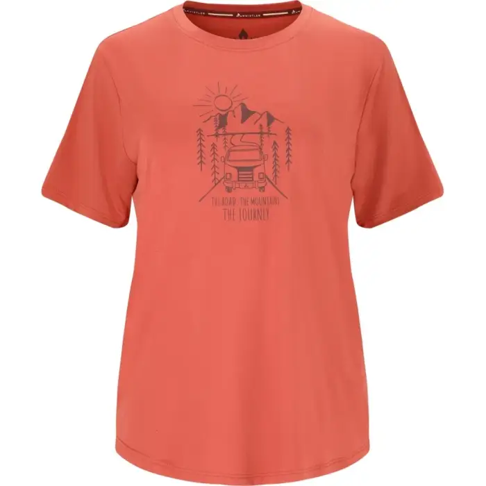 Whistler T-shirt da donna Tergo Orange