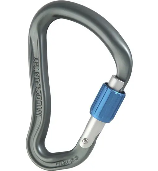 Wild Country Ascent Hms - moschettone Grey